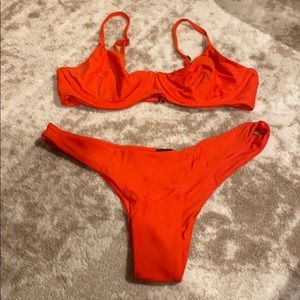 Black Bough Red Bikini